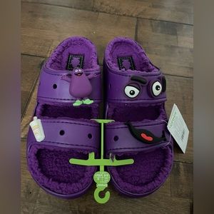 Grimace crocs